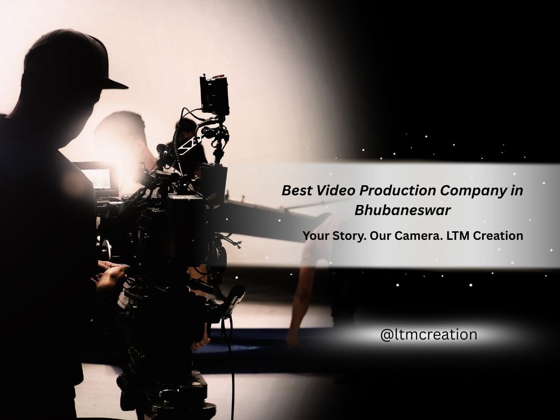 “Cinematic camera setup used by LTM Creation, a video production company in Bhubaneswar.”
