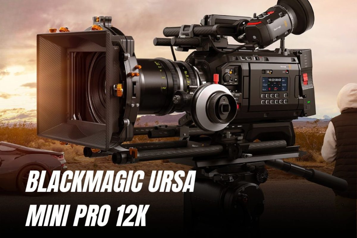 Blackmagic URSA Mini Pro 12K.
