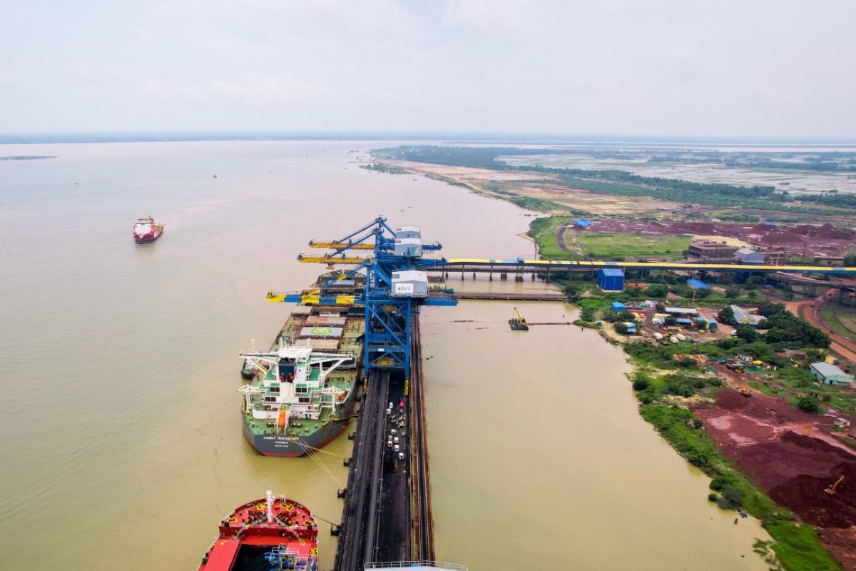 LTM Creation shooting a safety video at Adani Dhamra Port