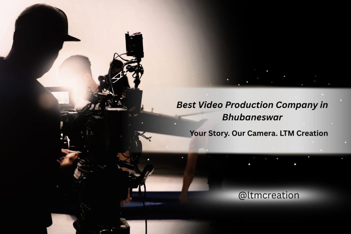 “Cinematic camera setup used by LTM Creation, a video production company in Bhubaneswar.”